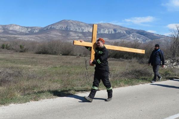 The way of the cross in Promina